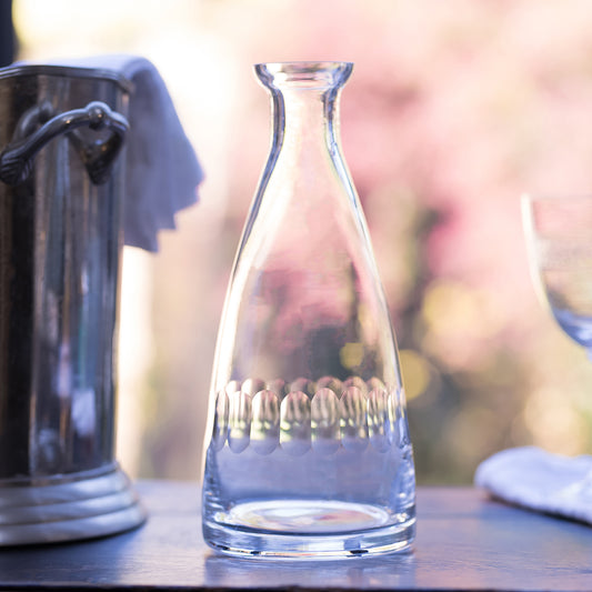 Table Carafe with Lens Design by Vintage List