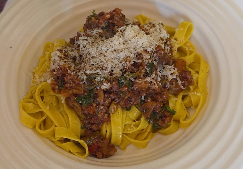 Sophie's slow-cooked Ragu, with fresh pasta