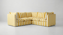 Coco 3x3 Modular Sofa in Customer's Own Material - Made to Order