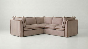 Coco 3x3 Modular Sofa in Customer's Own Material - Made to Order