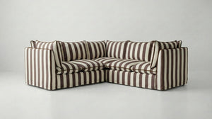 Coco 3x3 Modular Sofa in Customer's Own Material - Made to Order