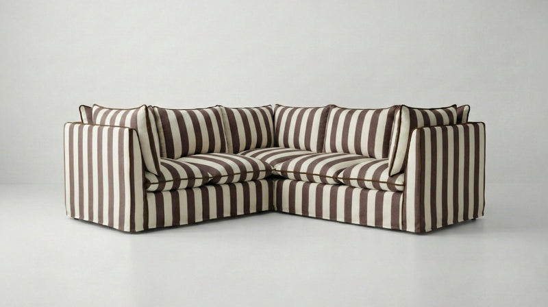 Coco 3x3 Modular Sofa in Customer's Own Material - Made to Order
