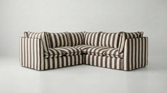 Coco 3x3 Modular Sofa in Customer's Own Material - Made to Order