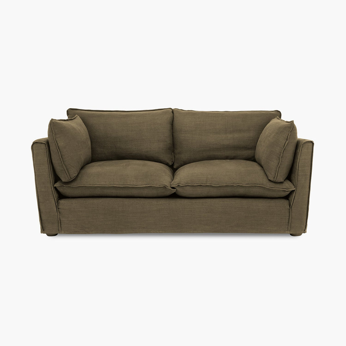 Cocobella 2.5 Seater Sofa in Beatrice Olive - Coming Soon for 7 Day Delivery