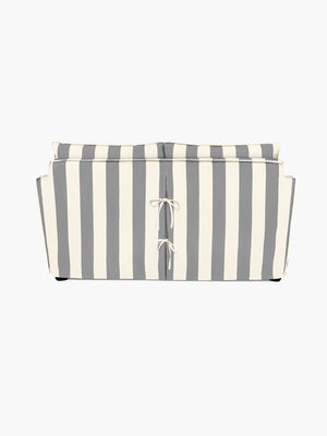 Cocobella 2 Seater Sofa in Garden Grey Stripe
