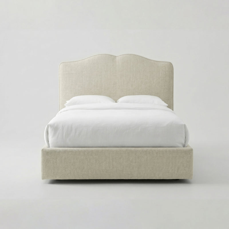 Rose Bed in Brera Lino Natural - Available Now