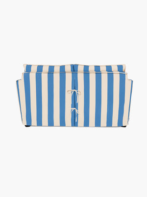 Cocobella 2 Seater Sofa in Cornish Blue Stripe