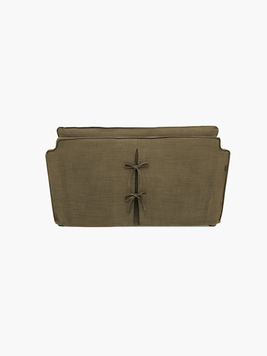 Cocobella Loveseat in Beatrice Olive