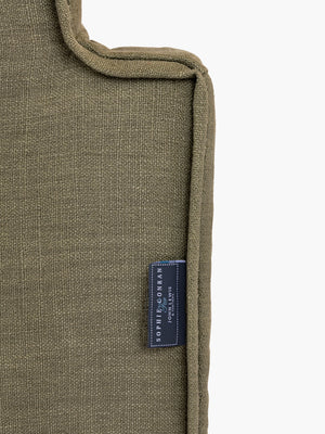 Cocobella 3.5 Seater Sofa Loose Cover in Beatrice Olive
