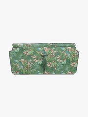 Cocobella 2.5 Seater Sofa in Belleville Juniper with Pine Velvet Trim