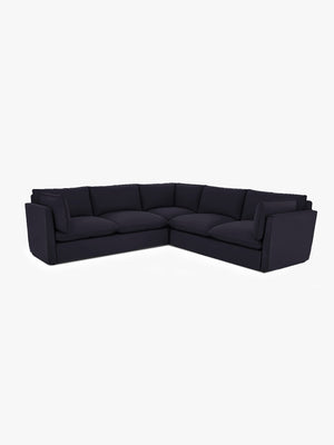 Cocobella 3 x 3 seater sofa in Beatrice Midnight