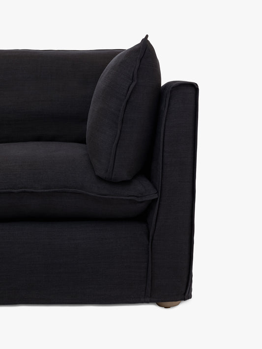 Cocobella LH 3 x 2 seater sofa in Beatrice Midnight