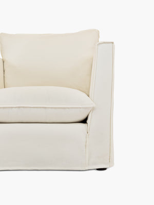 Cocobella LH 3 x 2 seater sofa in Beatrice Camelia