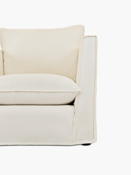 Cocobella LH 3 x 2 seater sofa in Beatrice Camelia