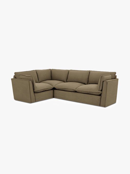 Cocobella RH 2 x 3 seater sofa in Boho Parchment