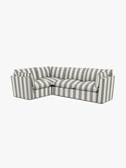 Cocobella RH 2 x 3 seater sofa in Garden Grey Stripe