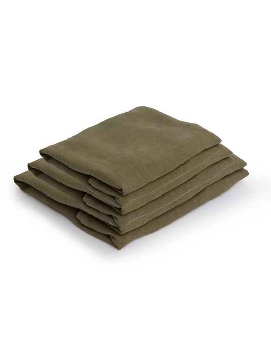 Cocobella 3.5 Seater Sofa Loose Cover in Beatrice Olive