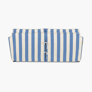 Cocobella 2.5 Seater Sofa in Cornish Blue Stripe
