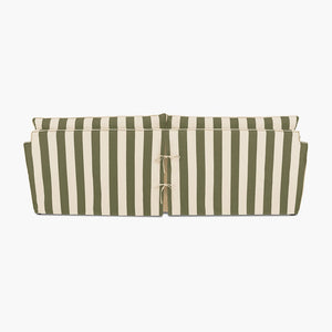 Cocobella 3 Seater Sofa in Spring Green Stripe