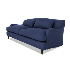 Felix 3 seater sofa in Cotton Linen Inkspot