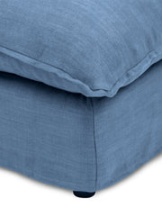 Cocobella Footstool in Boho Denim
