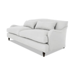 Felix 3 seater sofa in Cotton Linen White Camellia