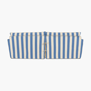 Cocobella 3.5 Seater Sofa in Cornish Blue Stripe
