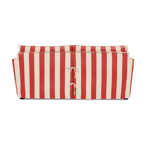 Cocobella 2.5 Seater Sofa in Petunia Red Stripe