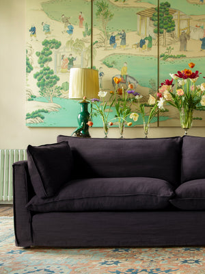 Cocobella 3.5 Seater Sofa in Beatrice Midnight