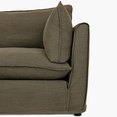Cocobella 3.5 Seater Sofa in Beatrice Olive