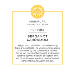 Bergamot & Cardamom Ceramic Candle