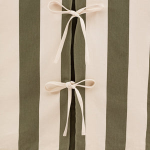 Cocobella Armchair in Spring Green Stripe