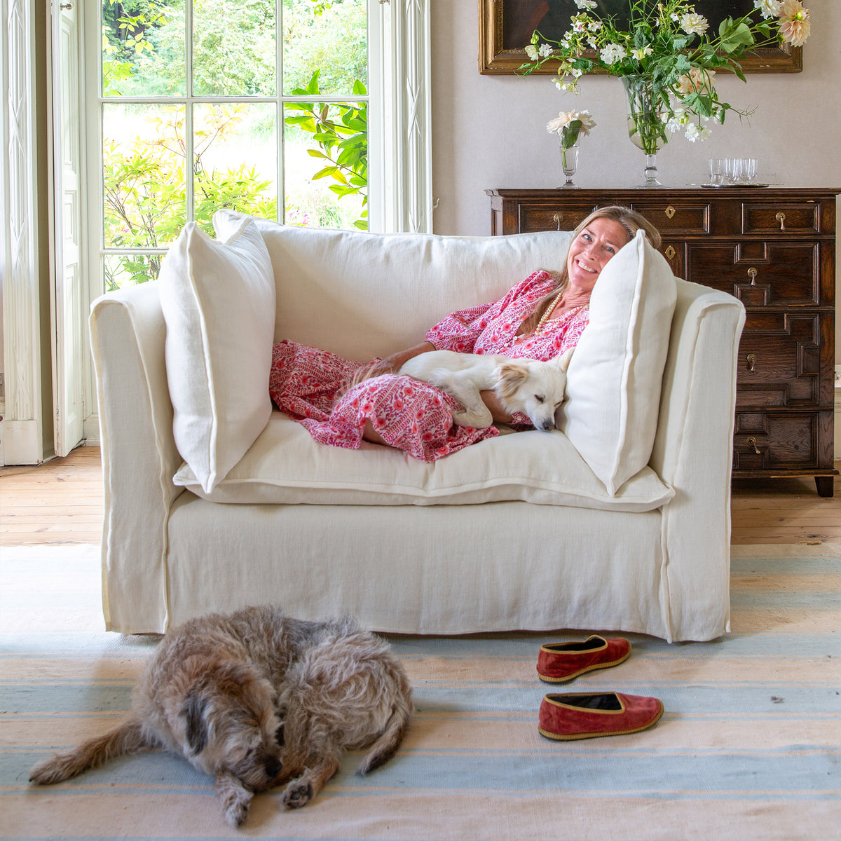 A sofa that lives longer if you let it.