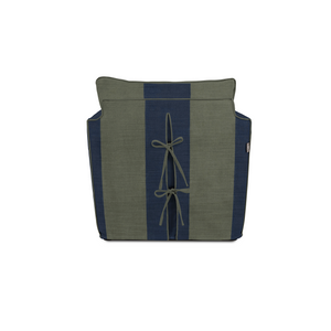 Cocobella Armchair in Woodland Stripe