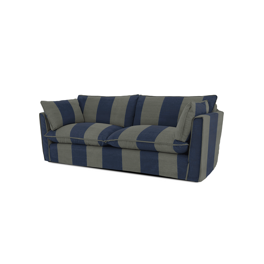 Cocobella 3 Seater Sofa in Woodland Stripe