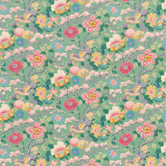 Little Magnolia Emerald Fabric Sample