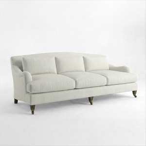 Felix 4 seater sofa in Cotton Linen Cool Coconut