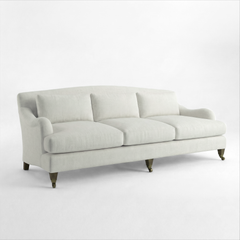 Felix 4 seater sofa in Cotton Linen Cool Coconut