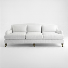Felix 4 seater sofa in Cotton Linen Snowdrop