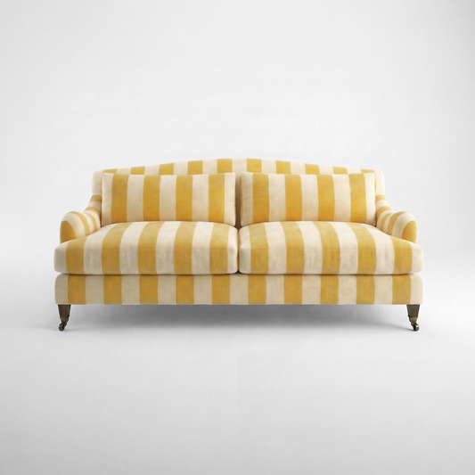 Felix 3 seater sofa in Dandelion Stripes