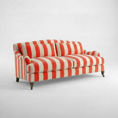 Felix 3 seater sofa in Petunia Stripes
