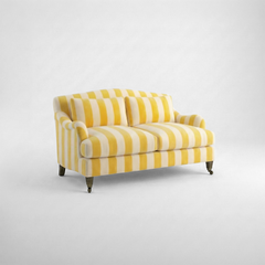Felix 2 seater sofa in Dandelion Stripes