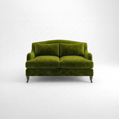 Felix 2 seater sofa in Pelham Moss Velvet