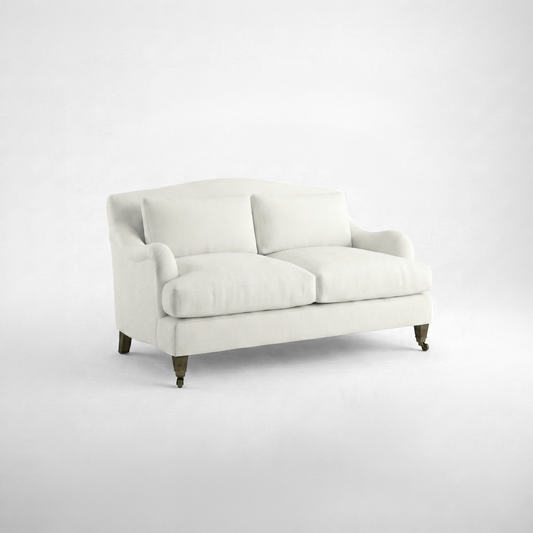 Felix 2 seater sofa in Cotton Linen Cool Coconut