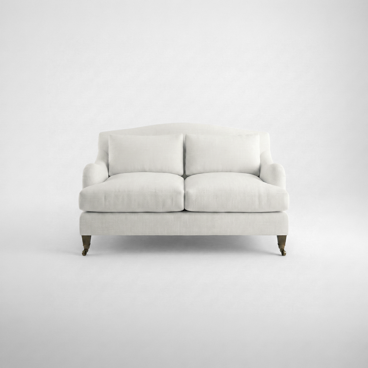 Felix 2 seater sofa in Cotton Linen Cool Coconut