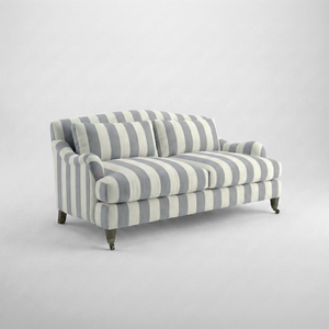 Felix 2.5 seater sofa in Garden Grey Stripes