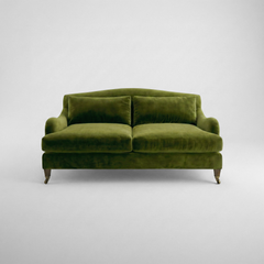 Felix 2.5 seater sofa in Pelham Moss Velvet