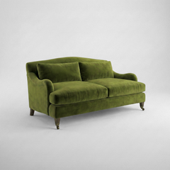 Felix 2.5 seater sofa in Pelham Moss Velvet