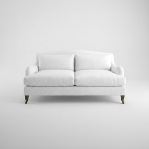 Felix Fixed Cover 2.5 seater sofa with Box Edge Cushion in Customer's Own Material - Made to Order