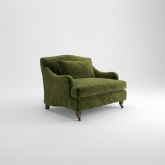 Felix Loveseat in Pelham Moss Velvet